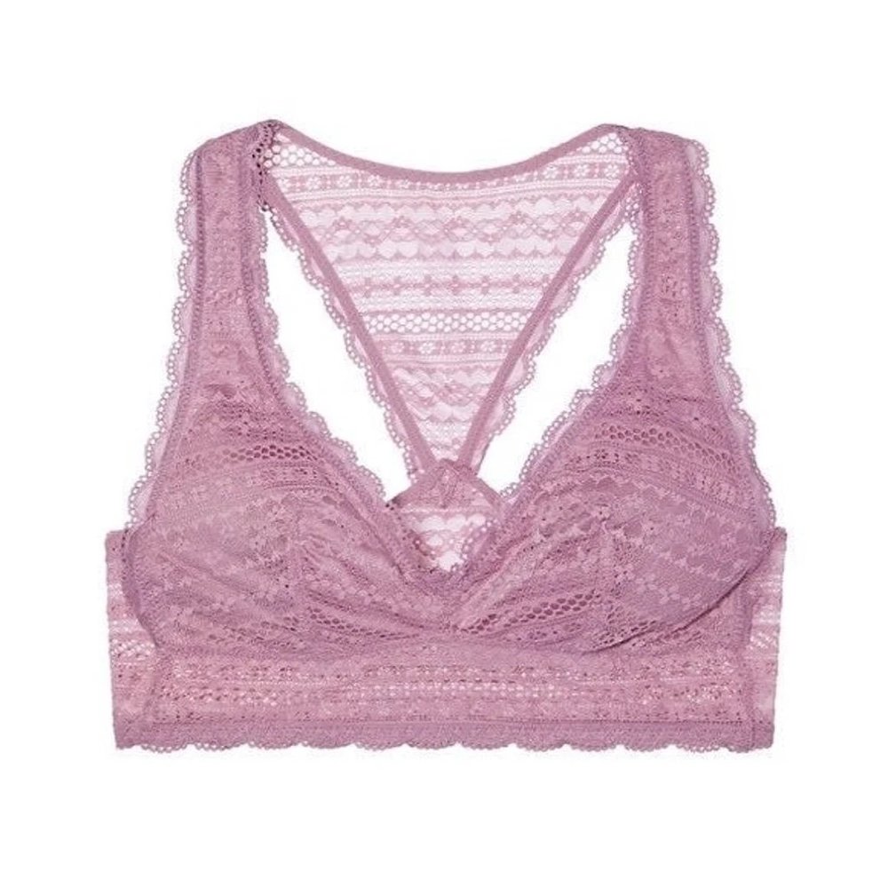 Victoria's Secret Lace Racerback Bralette - Picture 2 of 7
